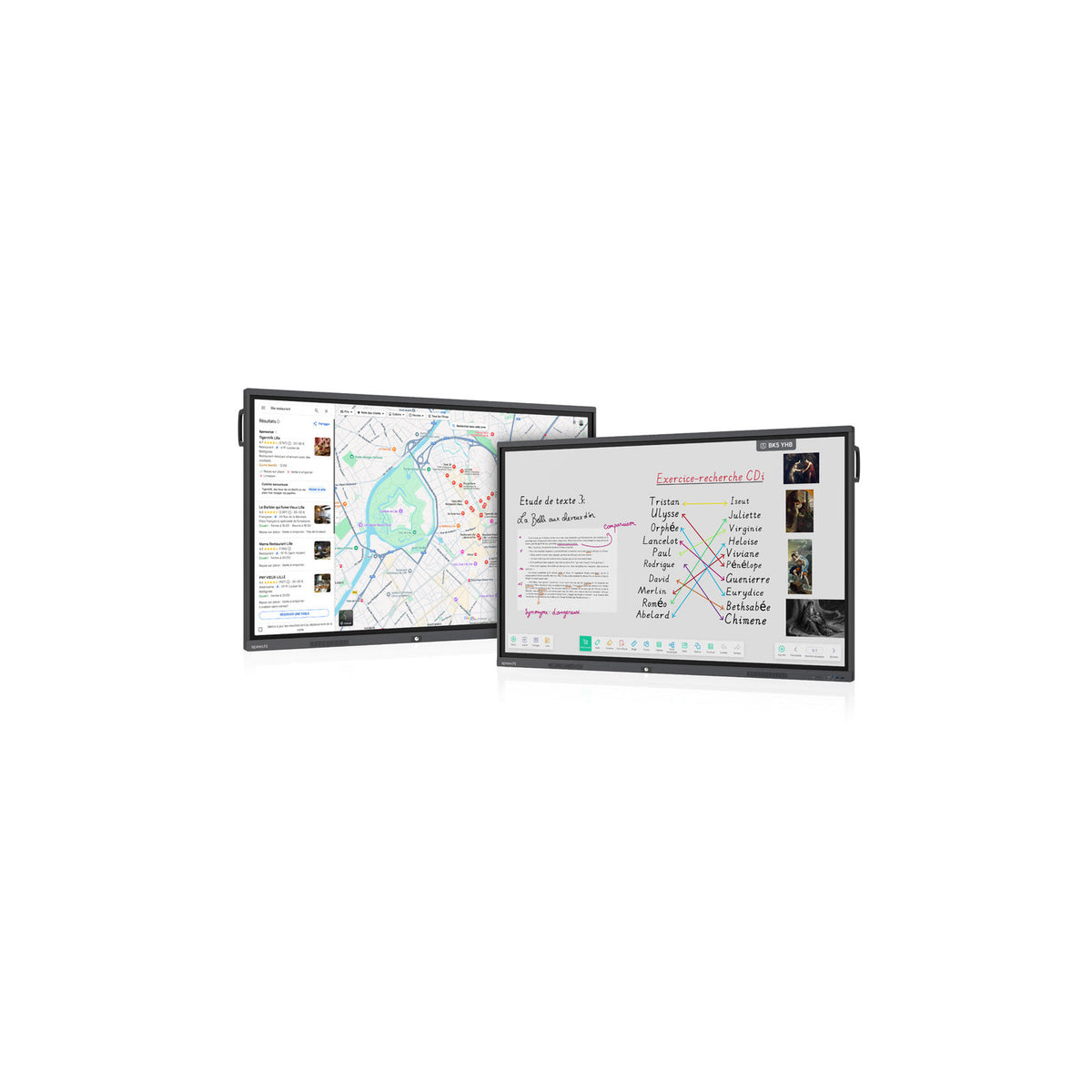 Speechi Écran interactif tactile Pro 65" – vue 3