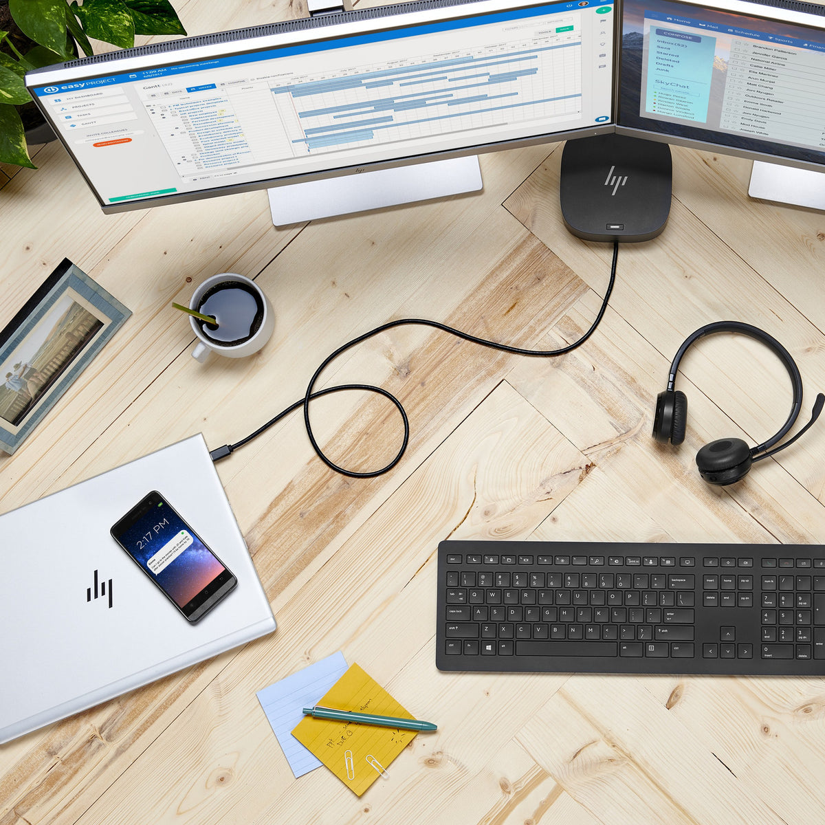 Station d'accueil HP USB-C G5 – vue 3