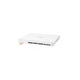 Switch HPE Aruba Instant On 1960 12XT 4XF : 12 ports 10GBASE-T + 4 SFP+, manageable L2+ (JL805A) – vue 3