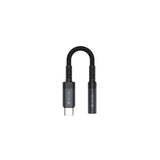 Adaptateur USB-C vers jack 3,5 mm Devia Ipure Series – noir – vue 1