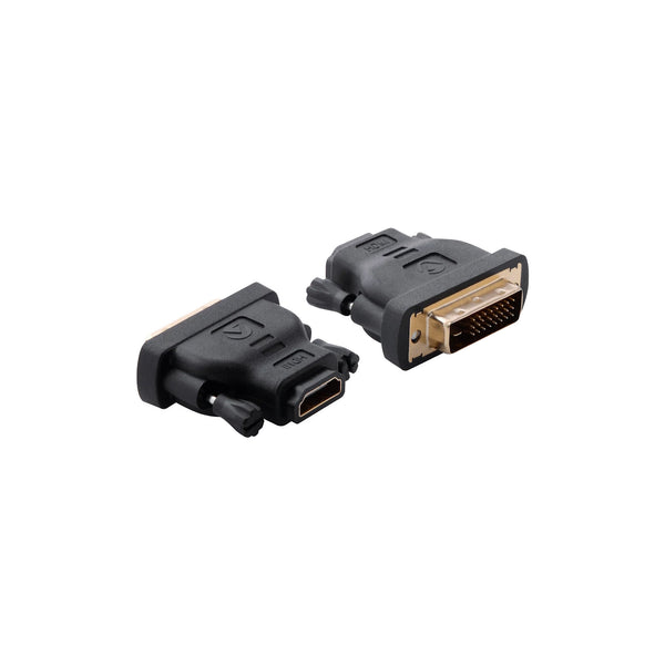 Adaptateur Volkano Image Series DVI-D 24+1 mâle vers HDMI femelle (XCA7380) – noir – vue 1