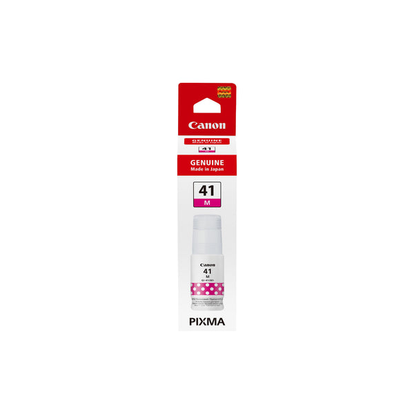 Bouteille d'encre Canon GI-41 M magenta – vue 1