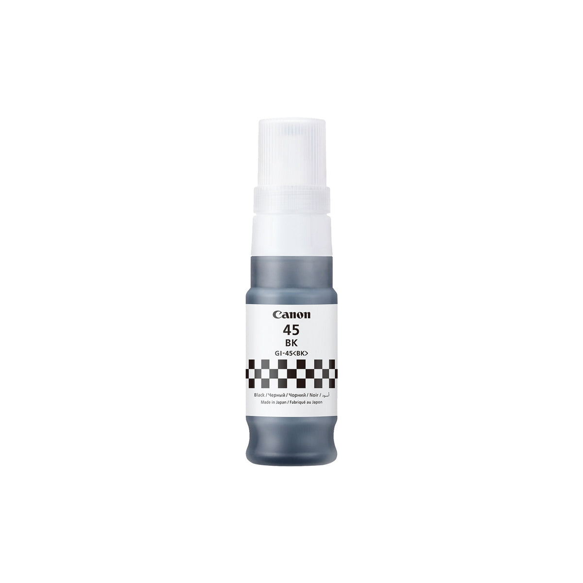 Bouteille d'encre Canon GI-45 BK noir – vue 1