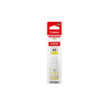 Bouteille d'encre Canon GI-45 Y jaune – vue 2