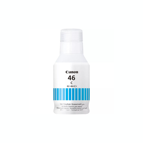 Bouteille d'encre Canon GI-46 C cyan – vue 1