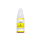 Bouteille d'encre Canon GI-490 Y jaune – vue 1