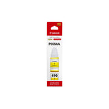 Bouteille d'encre Canon GI-490 Y jaune – vue 2