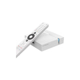 Box TV Android Google TV STRONG LEAP-S3+ v2 4K UHD (Ethernet, Wi-Fi, USB) – blanc – vue 1