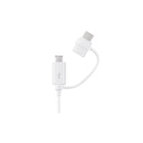 Câble de charge et synchronisation Samsung EP-DG930 micro-USB / USB-C 1,5 m – blanc – vue 1