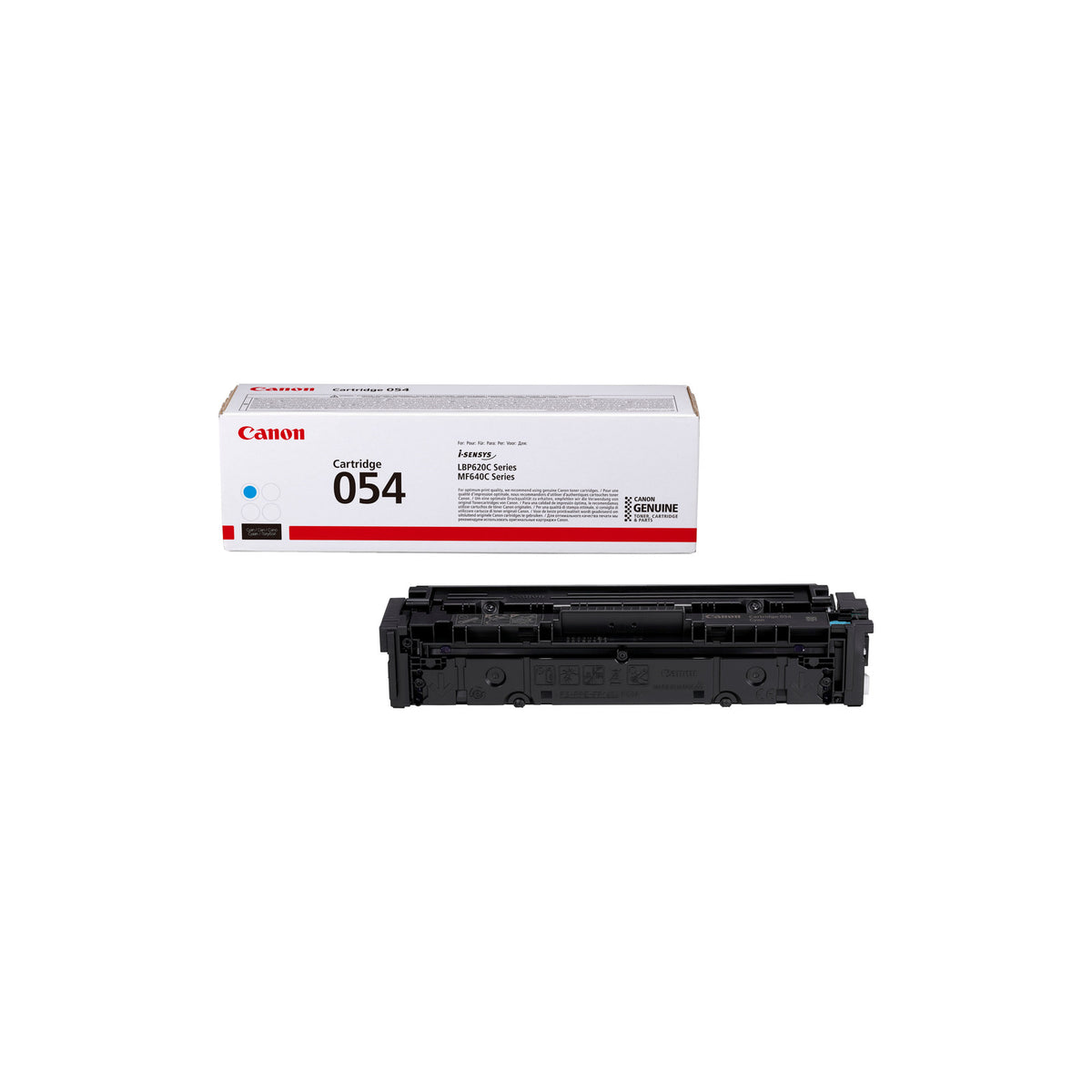 Canon Cartouche de toner 054, cyan – vue 1