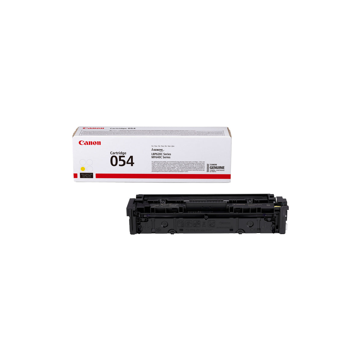 Canon Cartouche de toner 054, jaune – vue 1