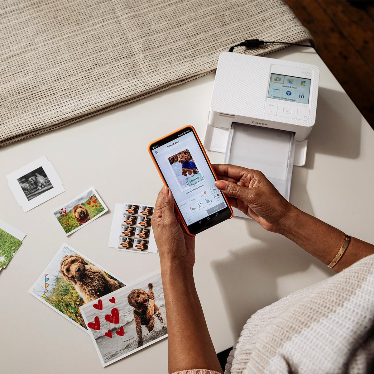 Canon KP-36IP – jeu d'encre couleur et papier photo 100 × 148 mm (36 feuilles) – vue 3