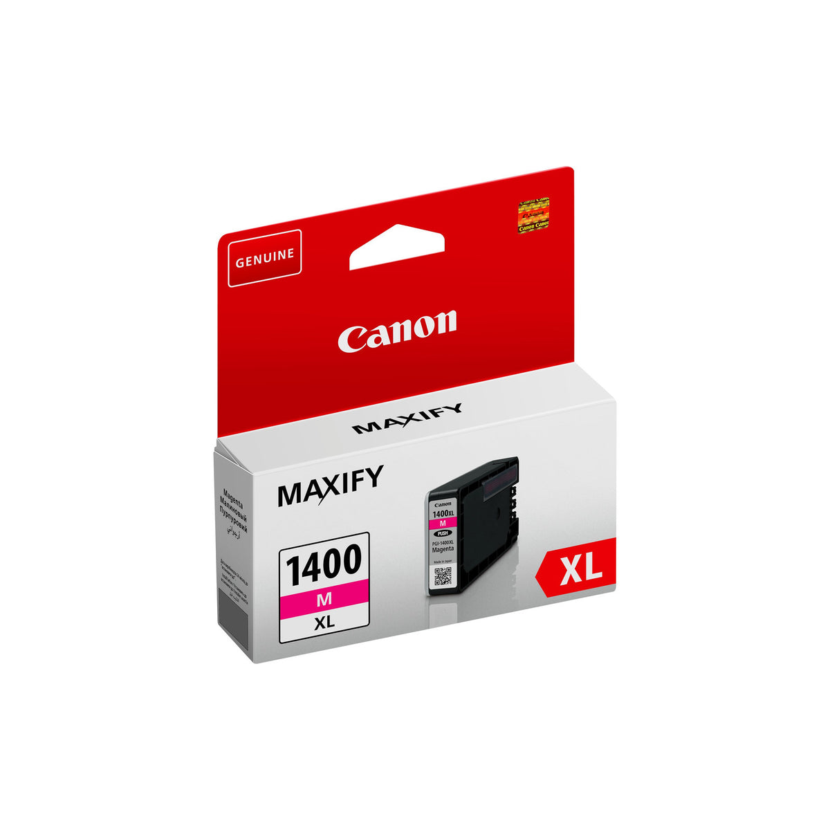 Cartouche d'encre Canon PGI-1400XL magenta (haut rendement) – vue 2