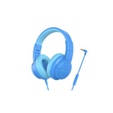 Casque enfant filaire Blackview FitBuds K1 (jack 3,5 mm / USB-C, micro intégré) – bleu – vue 2