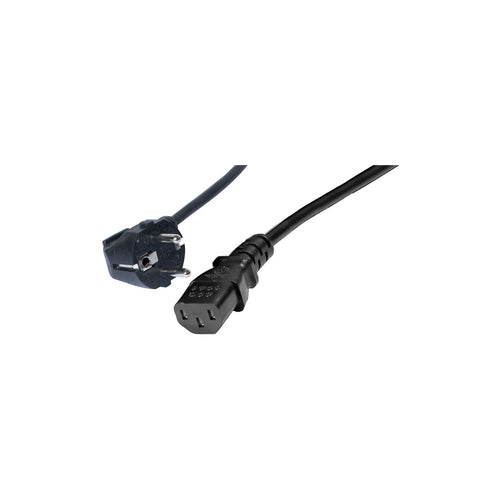 Cordon d'alimentation PC CEE7 / C13 noir - 3,0 m – vue 1