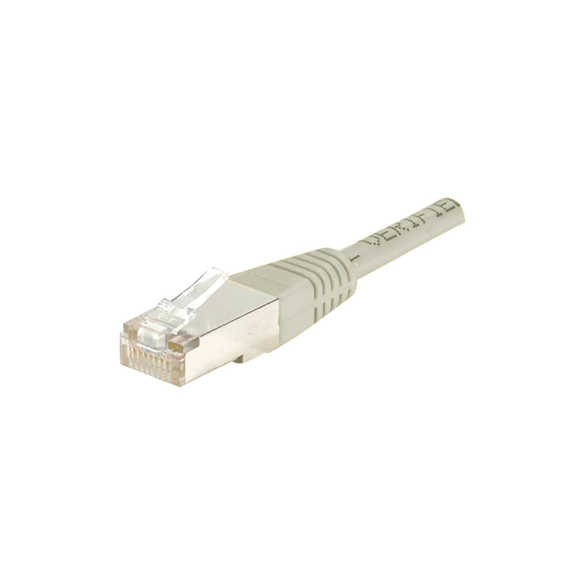 Cordon RJ45 catégorie 6 F/UTP gris - 15 m – vue 1