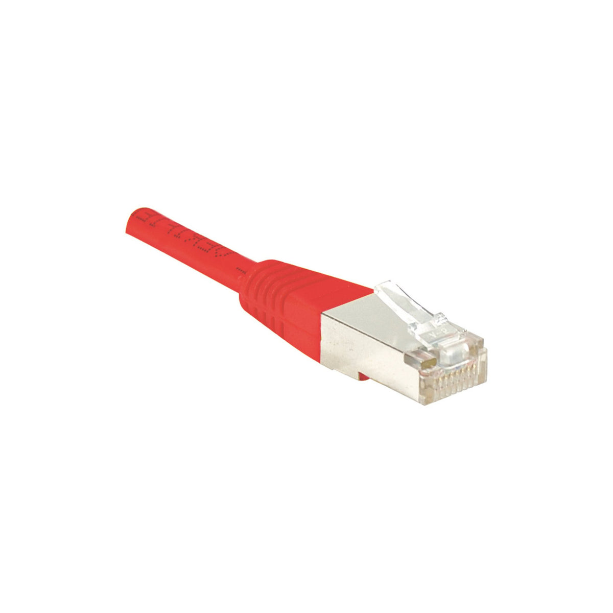 Cordon RJ45 catégorie 6 F/UTP rouge - 0,5 m – vue 3