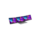 Double écran portable 15,3" Blackview DCM8 pour ordinateur portable (IPS 1920 × 1200, USB-C, haut-parleurs) – gris – vue 3