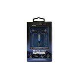 Écouteurs filaires intra-auriculaires Volkano Alloy Series – bleu (VK-1007-BL) – vue 3