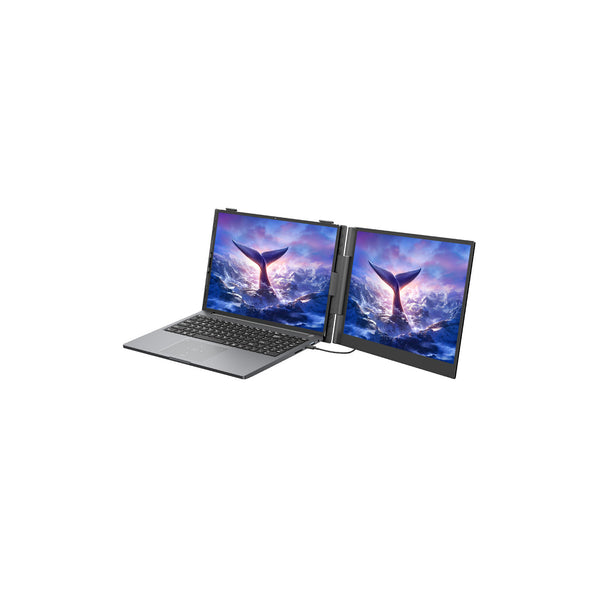 Écran portable 14" Blackview SCM6 pour ordinateur portable (IPS 1920 × 1080, USB-C, haut-parleurs) – gris – vue 1