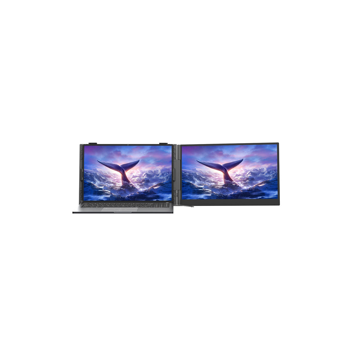 Écran portable 14" Blackview SCM6 pour ordinateur portable (IPS 1920 × 1080, USB-C, haut-parleurs) – gris – vue 2