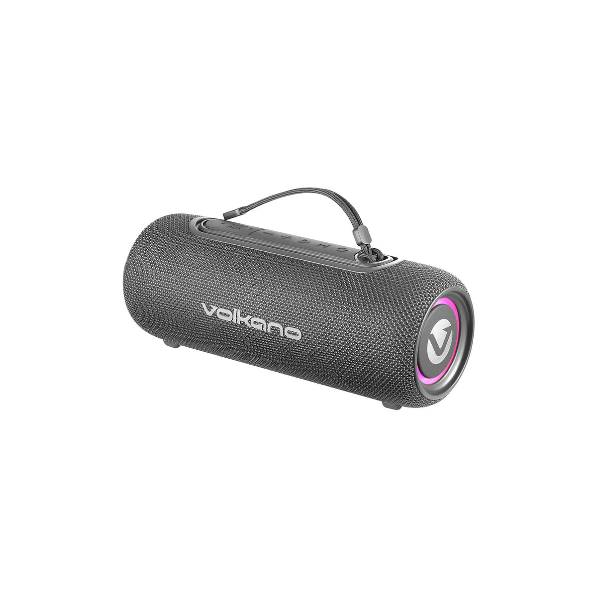 Enceinte Bluetooth portable Volkano Mini Mamba 2.0 Series – noir (VK-3138-BK) – vue 2