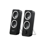 Enceintes PC 2.0 Logitech Z200 – 5 W RMS, entrée auxiliaire 3,5 mm – noir – vue 2