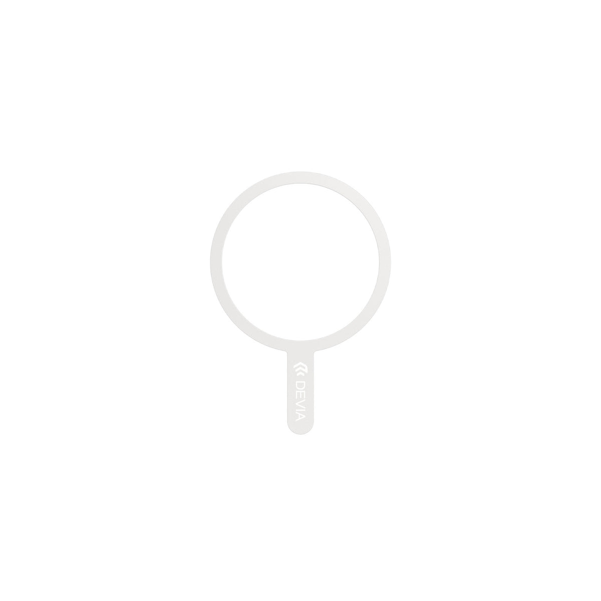 Kit de 2 anneaux magnétiques universels compatibles MagSafe Devia – noir + blanc – vue 2