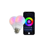 Konyks Antalya Color E27 Dual Pack – Lot de 2 ampoules LED E27 Wi-Fi+BT, 11W – vue 2