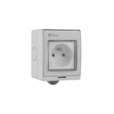 Konyks Pluviose FR – Prise extérieure Wi-Fi + BT 16A IP55 avec compteur – vue 1