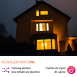 Konyks Priska FR Dual Pack – Lot de 2 prises connectées Wi-Fi + BT, 16A, avec compteur de consommation – vue 3