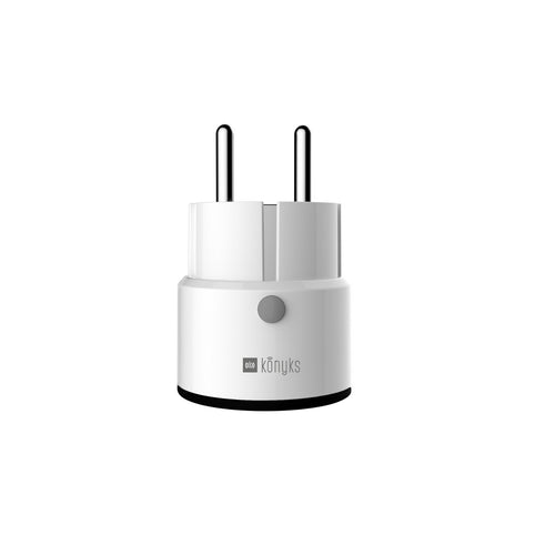 Konyks Priska MAX Black FR – Prise Intelligente Wi-Fi + BT FR, 16A avec suivi avancé de consommation – vue 1