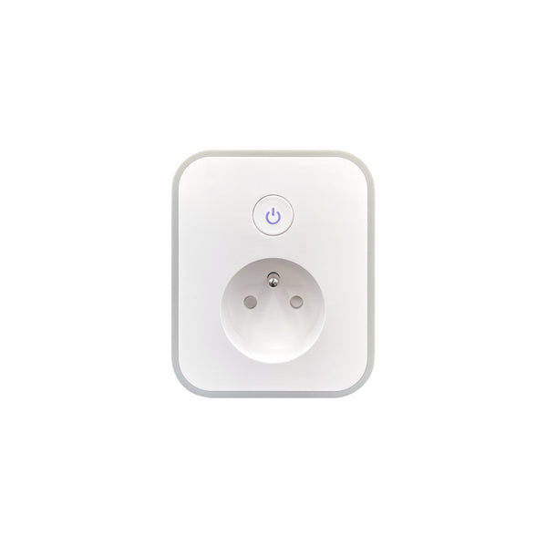 Konyks Priska USB FR – Prise connectée Wi-Fi + BT, 16A FR, 2 prises USB-A avec compteur – vue 1