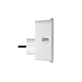Konyks Priska USB FR – Prise connectée Wi-Fi + BT, 16A FR, 2 prises USB-A avec compteur – vue 2