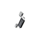 Lecteur de cartes SD/TF USB-A + USB-C 3.0 Devia Leopard Series – vue 1