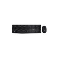 Pack clavier + souris sans fil 2,4 GHz Bluestork Pack Office WL V2 – noir (AZERTY) – vue 1