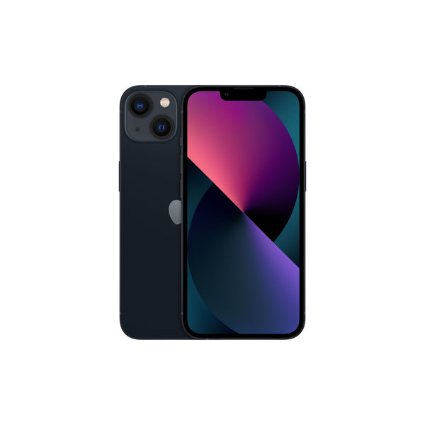 Smartphone Apple iPhone 13 6,1" 128 Go reconditionné grade A+ – noir (minuit) – vue 1