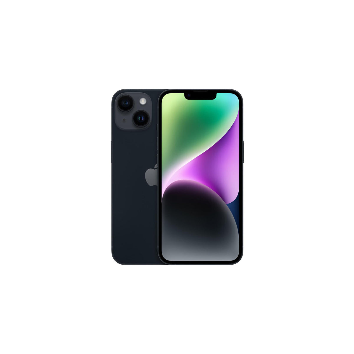 Smartphone Apple iPhone 14 6,1" 128 Go – minuit – vue 1