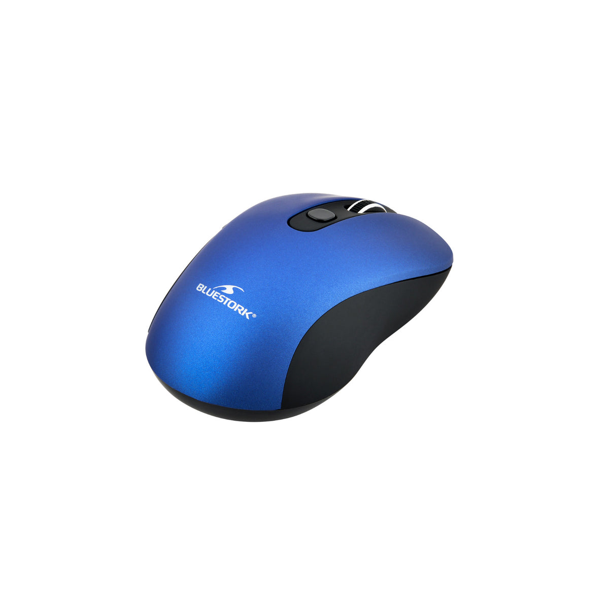 Souris sans fil 2,4 GHz Bluestork Office 60 – bleu électrique – vue 3