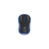 Souris sans fil Logitech M185 – bleu – vue 1