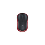 Souris sans fil Logitech M185 – rouge – vue 1