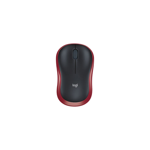 Souris sans fil Logitech M185 – rouge – vue 1