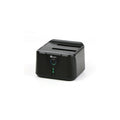 Station d'accueil Heden Dual Dock USB 3.0 pour 2 disques SATA 2,5" / 3,5" avec clonage – vue 1