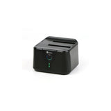 Station d'accueil Heden Dual Dock USB 3.0 pour 2 disques SATA 2,5" / 3,5" avec clonage – vue 1