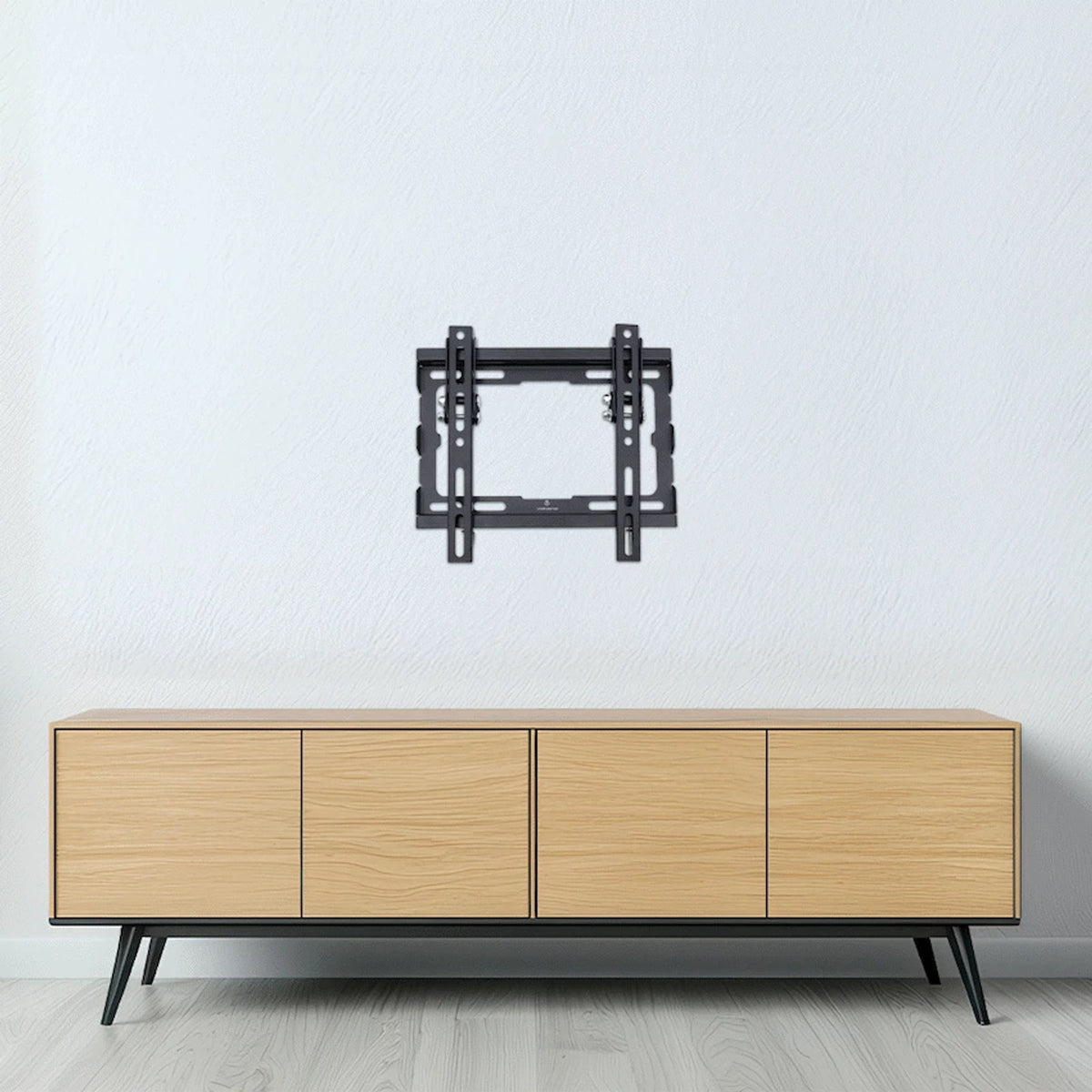 Support mural TV inclinable 23–43" Volkano Steel Series – noir (VK-4022-BK) – vue 2