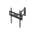 Support mural TV orientable à bras simple 32–55" Volkano Steel Series – noir (VK-4029-BK) – vue 1