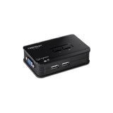 Switch KVM USB/VGA 2 ports TRENDnet TK-207K (câbles inclus) – vue 1