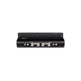 Switch KVM USB/VGA 4 ports avec audio TRENDnet TK-409K (câbles inclus) – vue 3