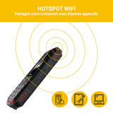 Téléphone antichoc Konrow Stone Next 4G 2,4" IP68 double SIM – noir – vue 3