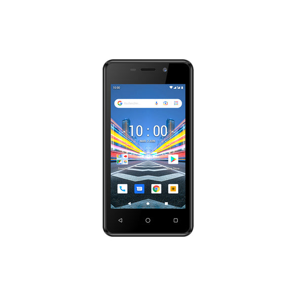 Téléphone Konrow City 4 (4", 3G, double SIM, 8 Go / 1 Go) – noir – vue 1